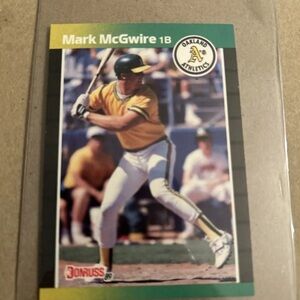1989 Donruss - *Denotes*  Next to PERFORMANCE #95 Mark McGwire